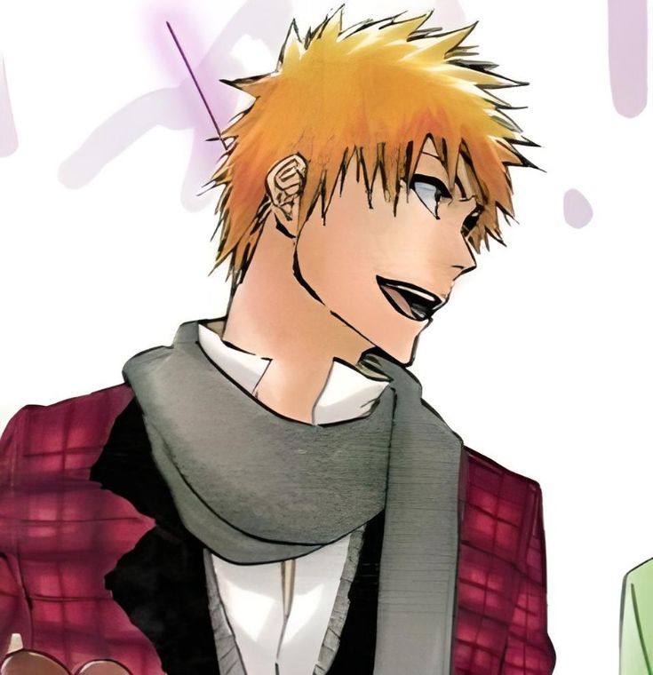 Matching Bleach anime avatars with split-frame composition for couple accounts