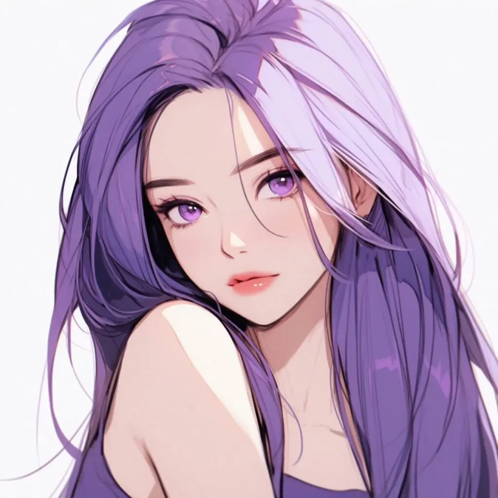 Anime Pfp Aesthetic Purple