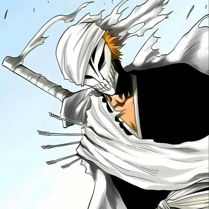 Bleach aesthetic PFP icon with pastel color palette and cinematic framing