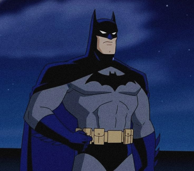 Batman animated PFP GIF style looping visual edit