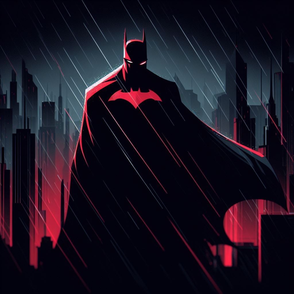 Batman Dark Knight PFP cinematic intense Nolan aesthetic