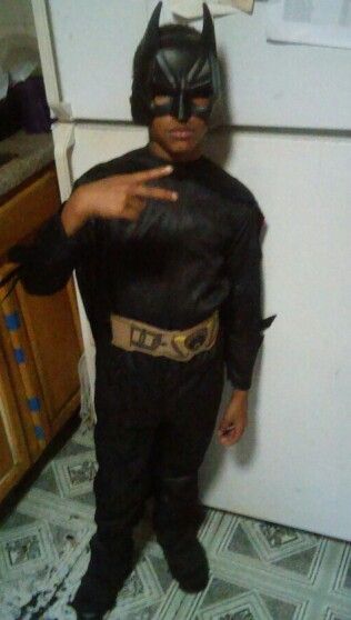 Batman meme style profile picture grainy crop