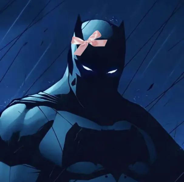 Batman Pinterest PFP collage style Gotham aesthetic