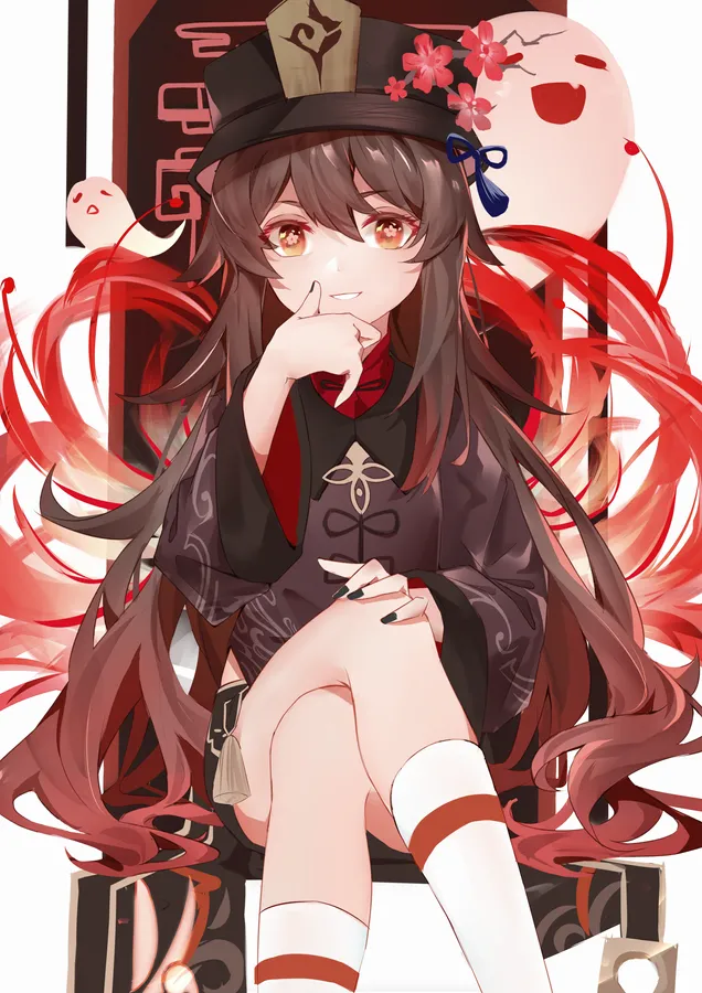 Classic kawaii anime girl PFP with dreamy expression