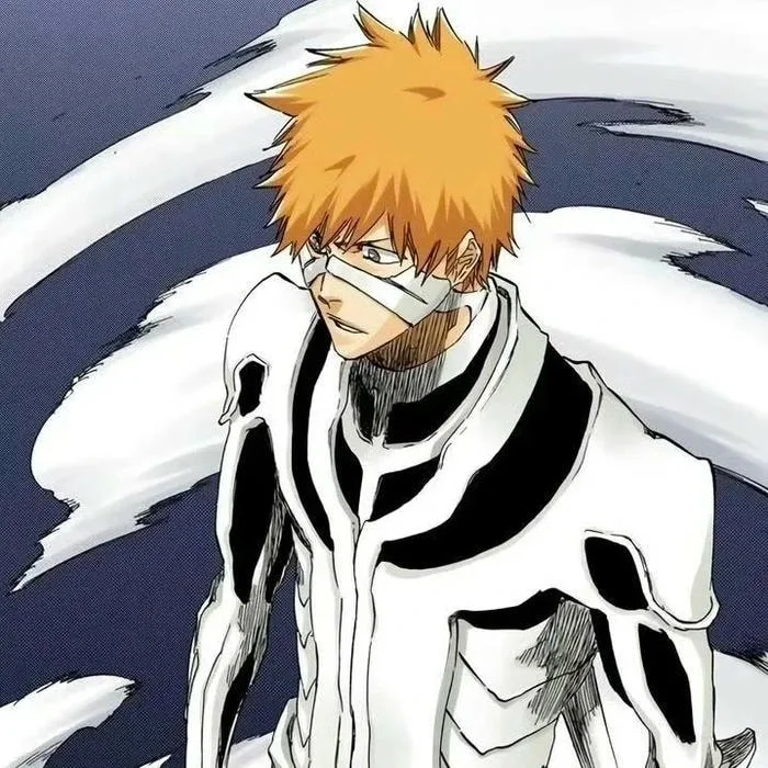 Top Bleach profile picture with powerful pose and bold color contrast