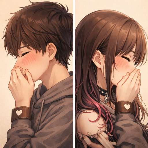 Top-rated anime couple PFP with clean framing and versatile platform appeal