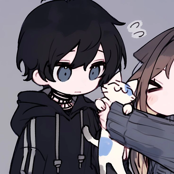High quality best couple anime PFP with bold character design and platform versatility