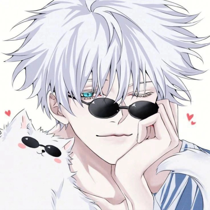 Best Gojo PFP with balanced lighting and iconic character pose