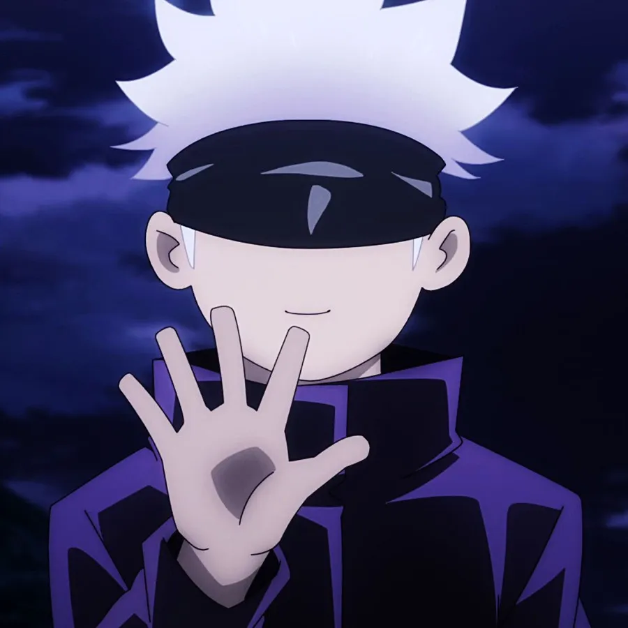 Top quality Gojo profile picture with intentional visual detail