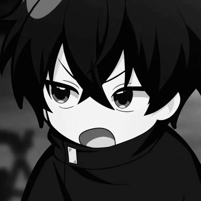 Black aesthetic PFP boy featuring hoodie outfit and soft glow