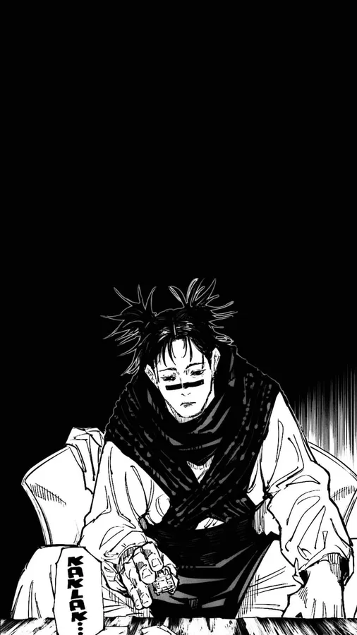 Dark Choso avatar with near-monochrome styling and moody shadow emphasis