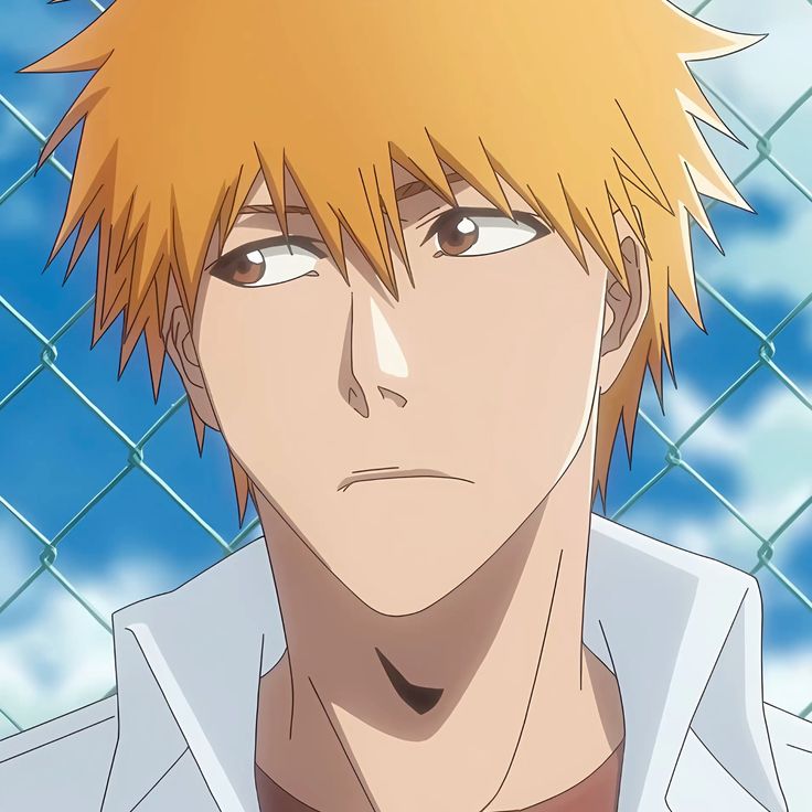 Bleach anime manga profile picture with high contrast ink lines and original panel composition