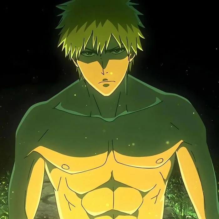 Full Bleach cast avatar with cinematic group composition and bold lighting
