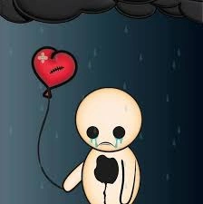 Broken heart aesthetic PFP with cracked glitch effects and desaturated tones