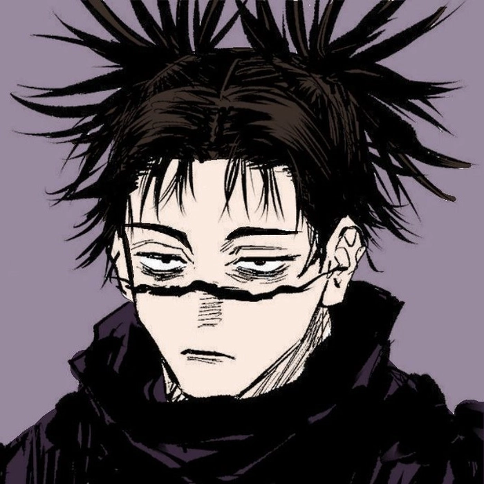 Choso Jujutsu Kaisen PFP showing stoic gaze and flowing hair