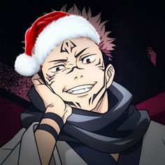 Seasonal Choso avatar with cool blue and white winter color palette