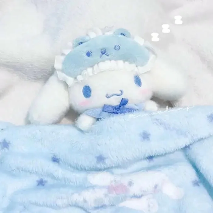 Matching Cinnamoroll PFP set with mirrored poses and pastel backgrounds