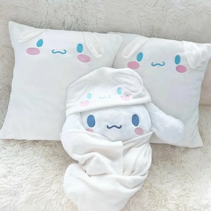 Cinnamoroll wallpaper with wide star field and dreamy pastel sky
