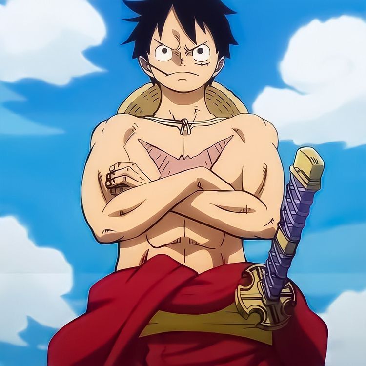 Luffy PFP collection different styles and edits