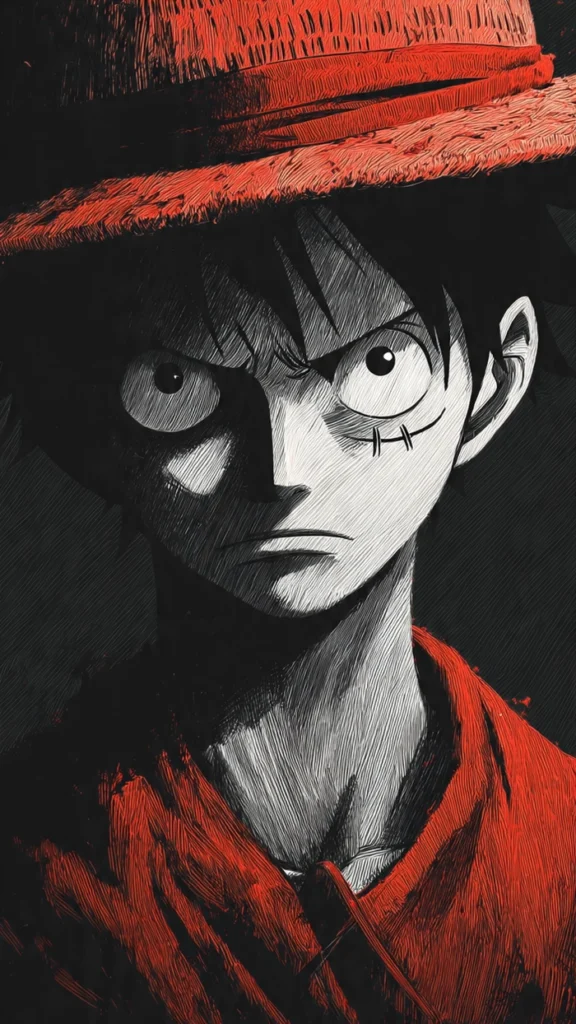 Luffy cool 4K avatar cinematic lighting
