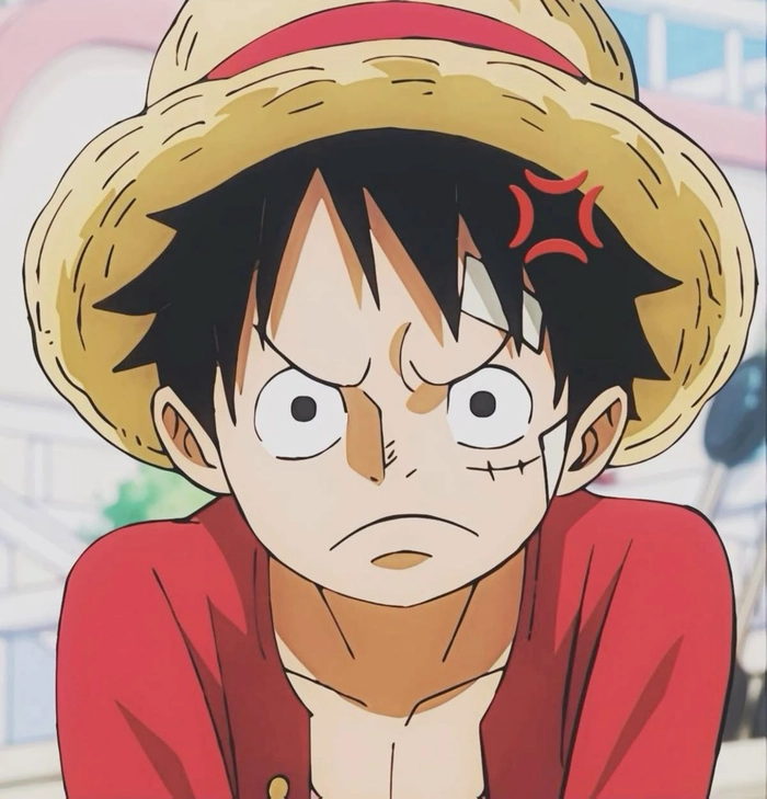 Luffy PFP boy aesthetic soft pastel background