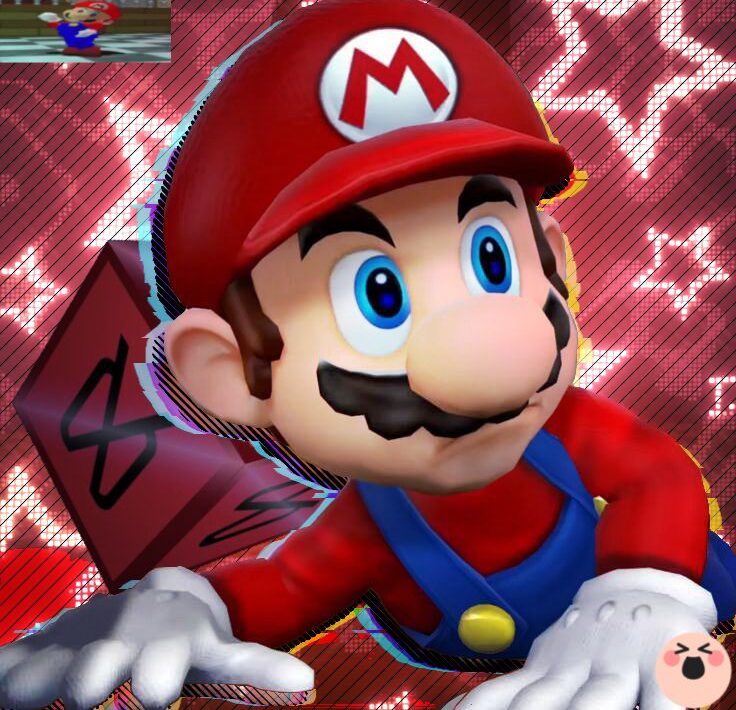 Cool Mario profile picture bold pose