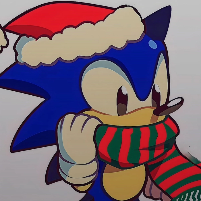 Metal Sonic cool PFP featuring dark background and neon accent highlights