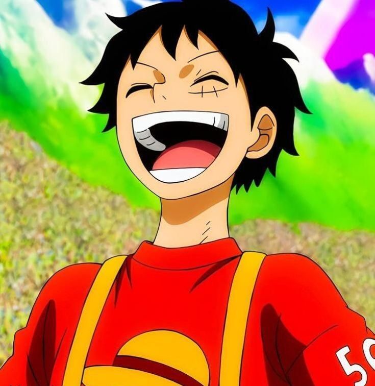 cool Monkey D Luffy PFP straw hat stylized