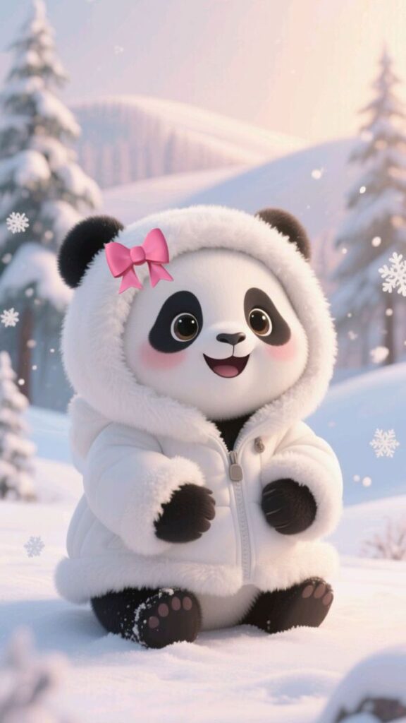 Edgy cool panda profile picture with bold styling and minimal accessories