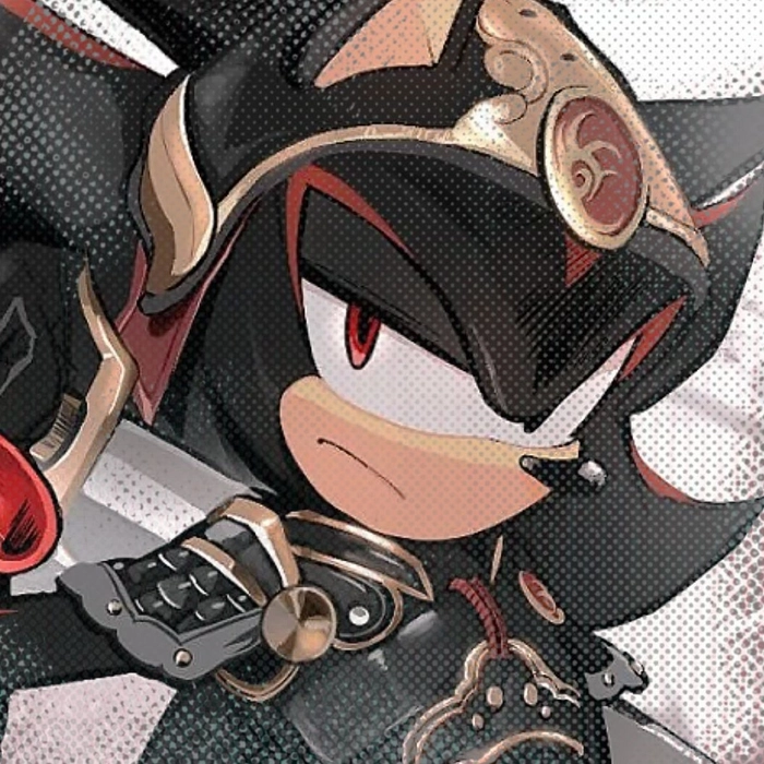 Creative Sonic PFP idea featuring holographic texture and cyberpunk lighting