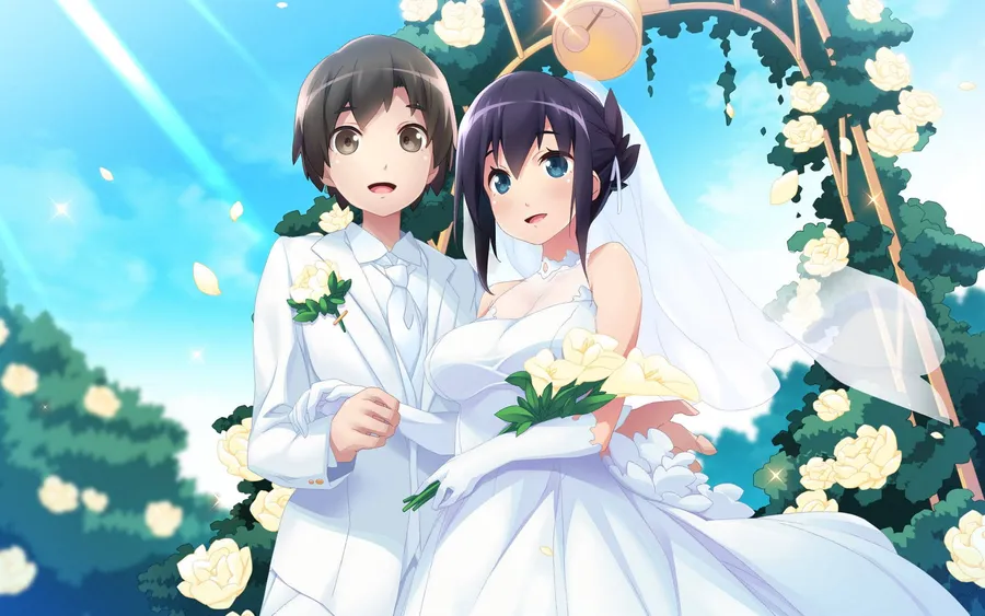 Couple anime PFP matching set with synchronized visual themes and color grading