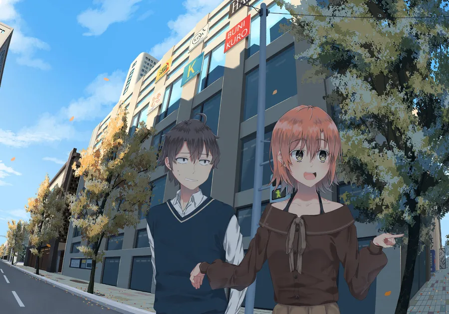 Couple PFP anime boy and girl with harmonious visual pairing and personality contrast
