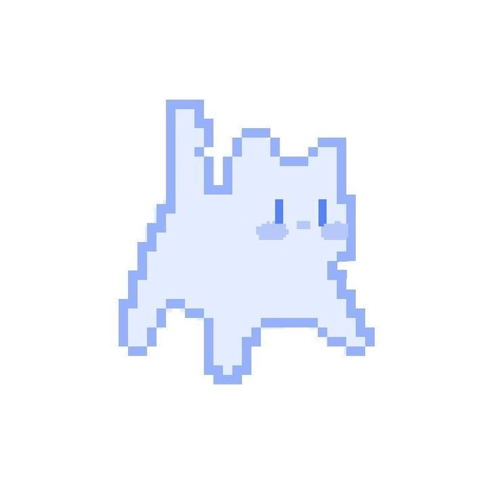 Cute blue PFP for Instagram with center-clarity composition and pastel background