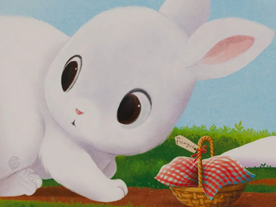 Anime bunny PFP with large reflective eyes and dynamic hair detail