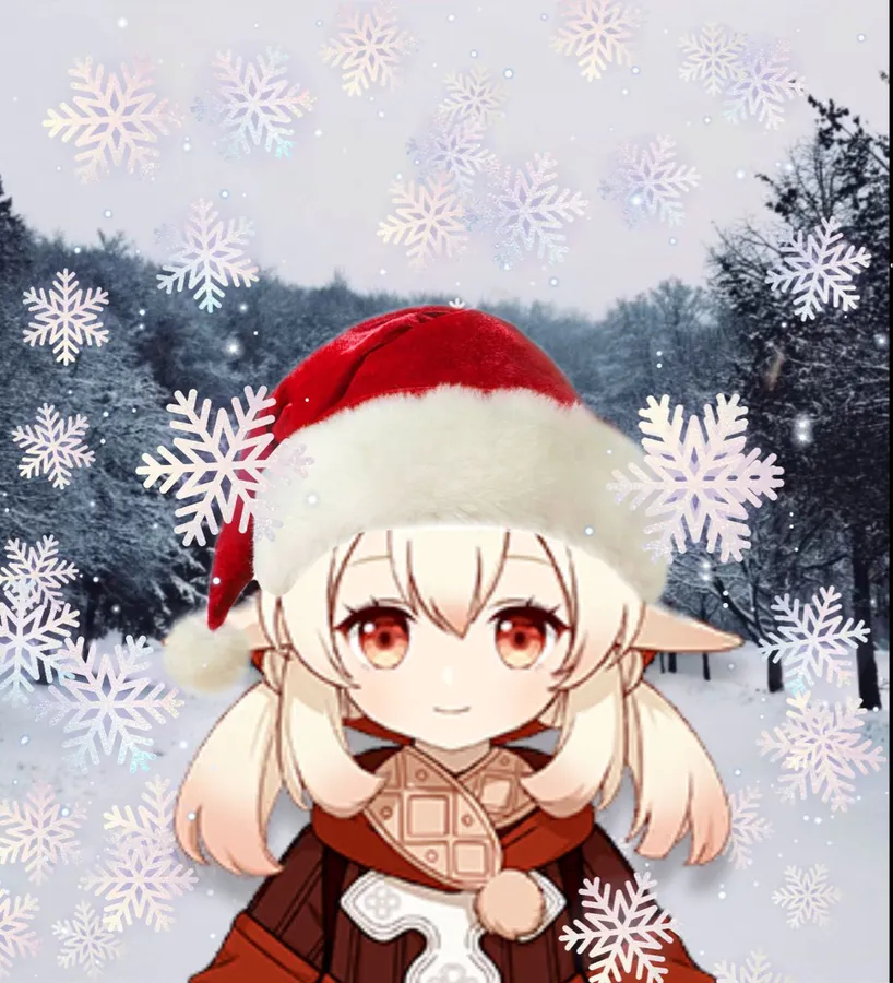 Cute Christmas Pfp Girl