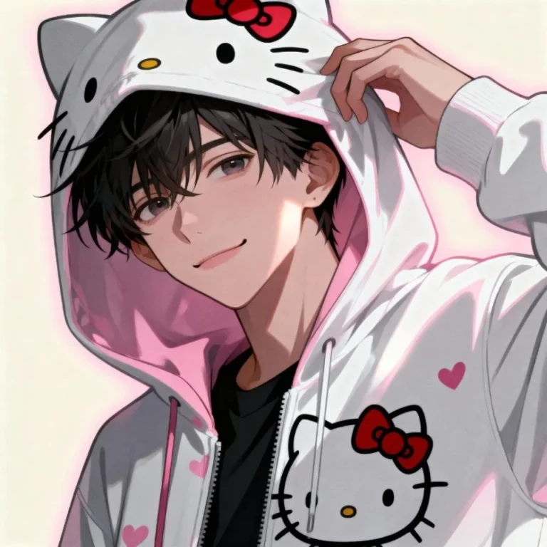 Cute Hello Kitty PFP matching couples TikTok Discord