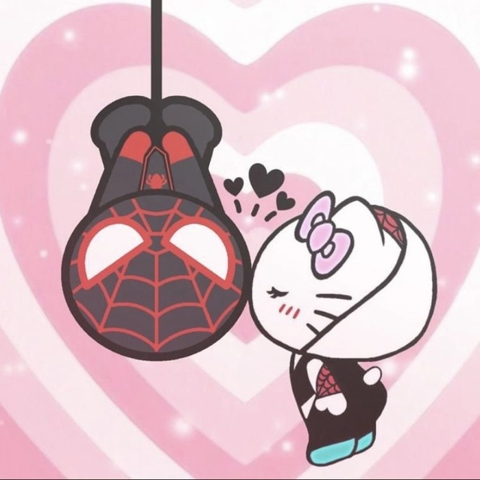 Hello Kitty wallpaper PFP with dreamy background