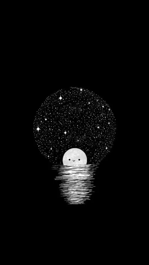 Cute PFP black aesthetic showing artistic dark avatar design