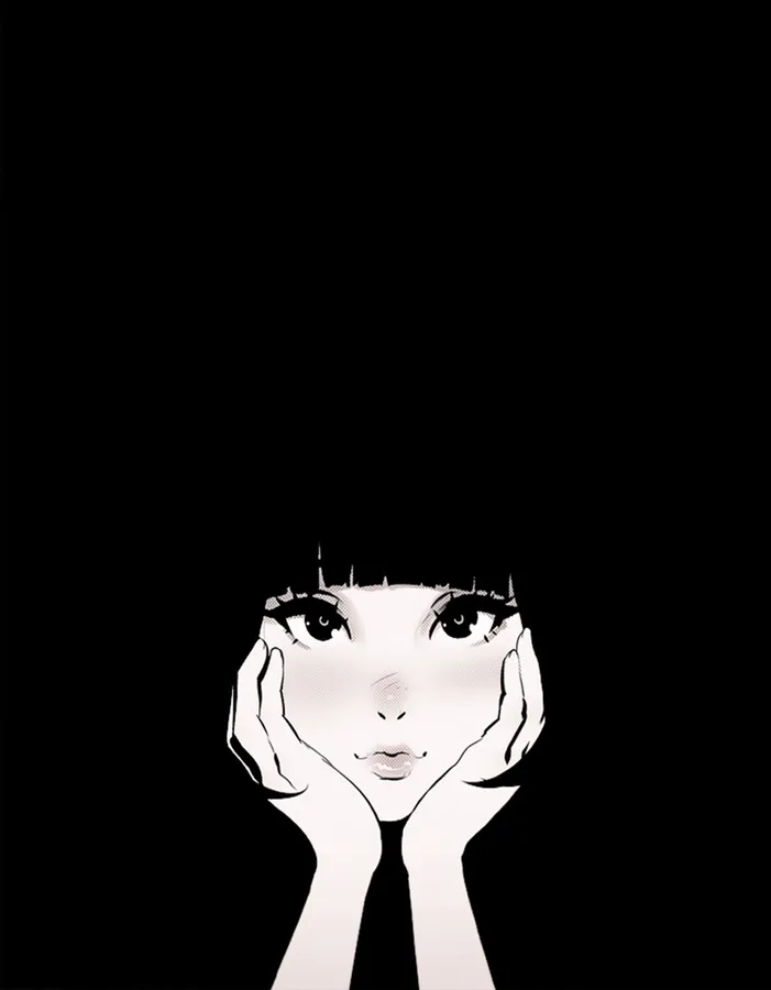 Cute PFP black cute girl showing warm and adorable character design