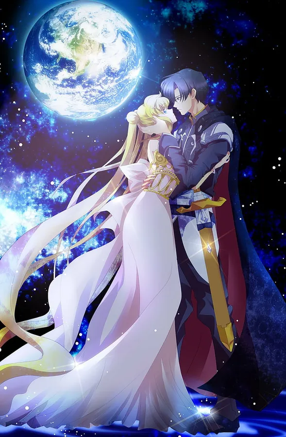 Matching cute PFP for couples with heart-themed detail