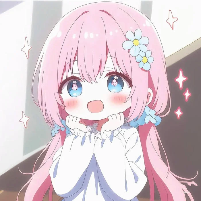 Girl cute PFP with soft aesthetic portrait