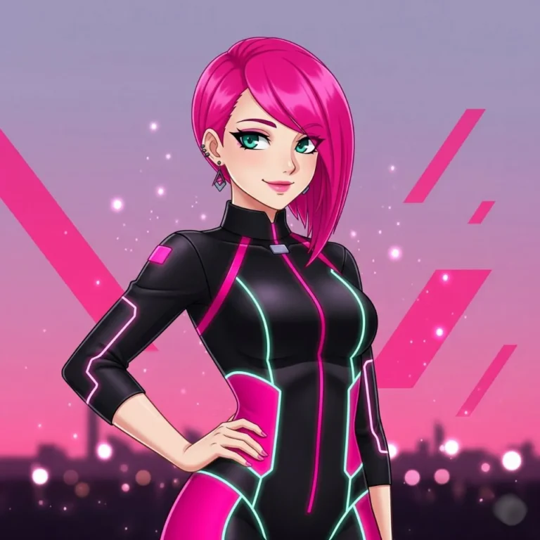 Simple cute PFP pic with cartoon character and clean background