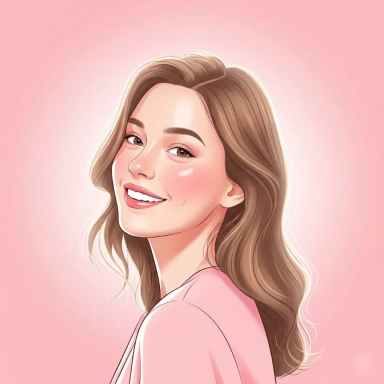 Cozy cute PFP pic with soft shadows and gentle palette