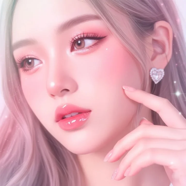 Clean cute PFP pic with minimal background and expressive face