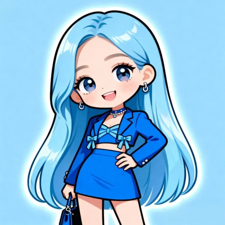 Cute PFP pics for girls with bow and star accessory
