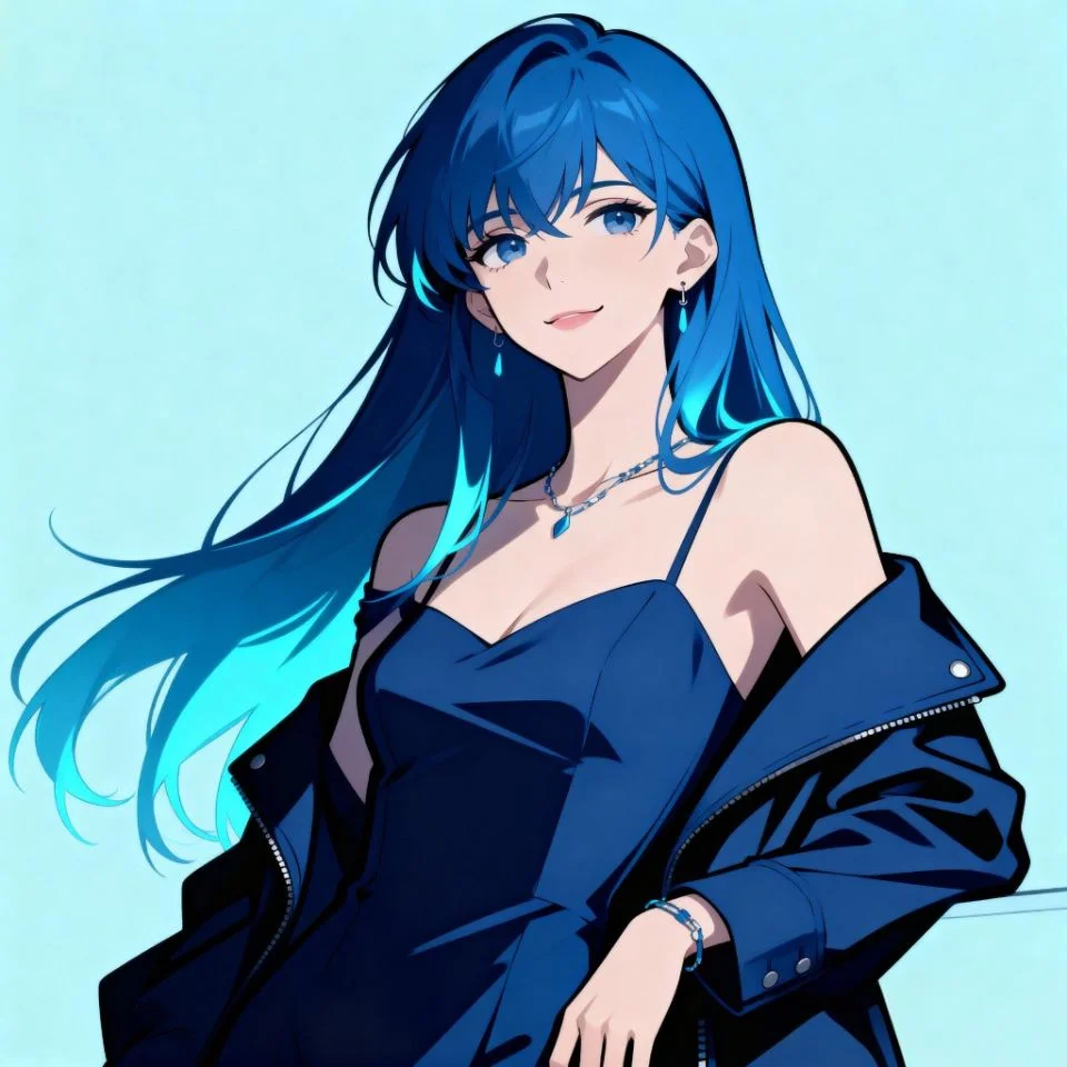 Cozy cute girl PFP pic with cartoon character and flowers