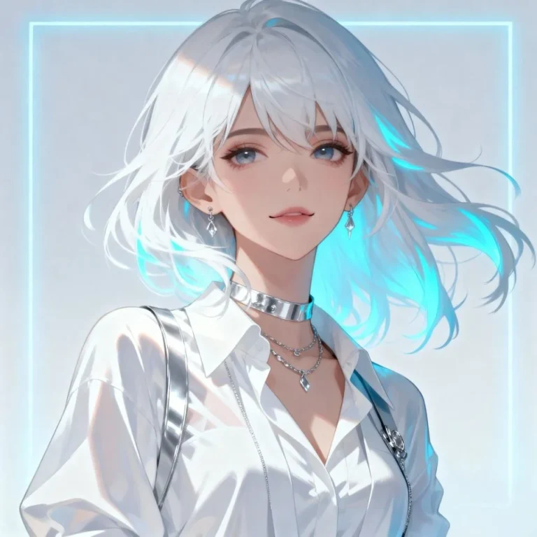 Soft cute WhatsApp PFP pic with warm pastel tones