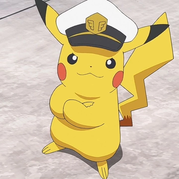 Bright cute Pikachu avatar with soft shading and welcoming vibe