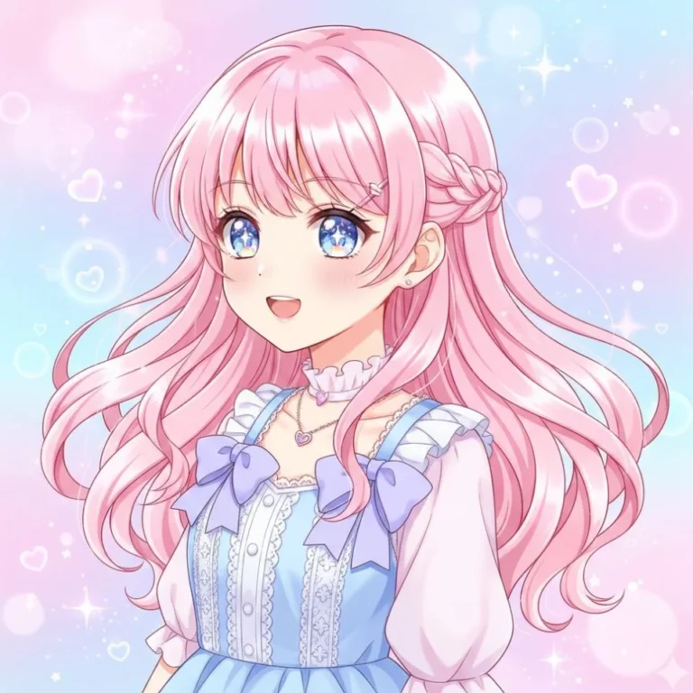 Cute Pink Kawaii Pfp