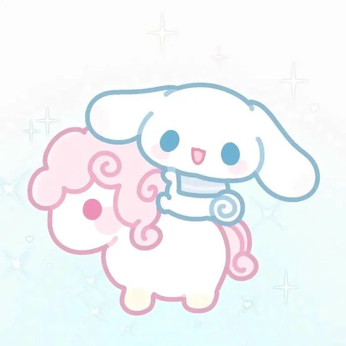 Official Sanrio Cinnamoroll PFP with clean lines and authentic brand palette